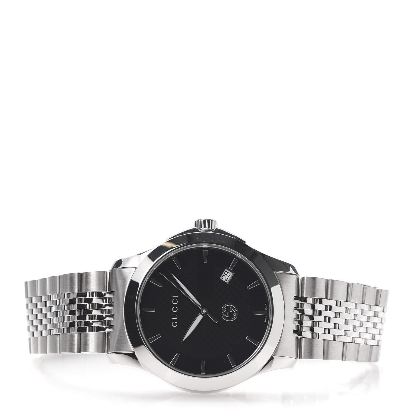 Stainless Steel 38mm G-Timeless Quartz Watch Black