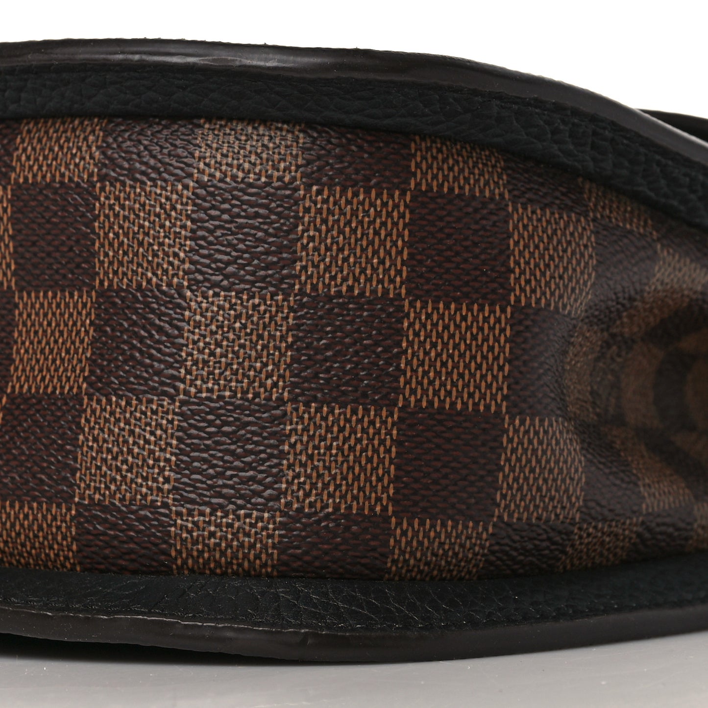 Damier Ebene Cuir Taurillon Wight Black