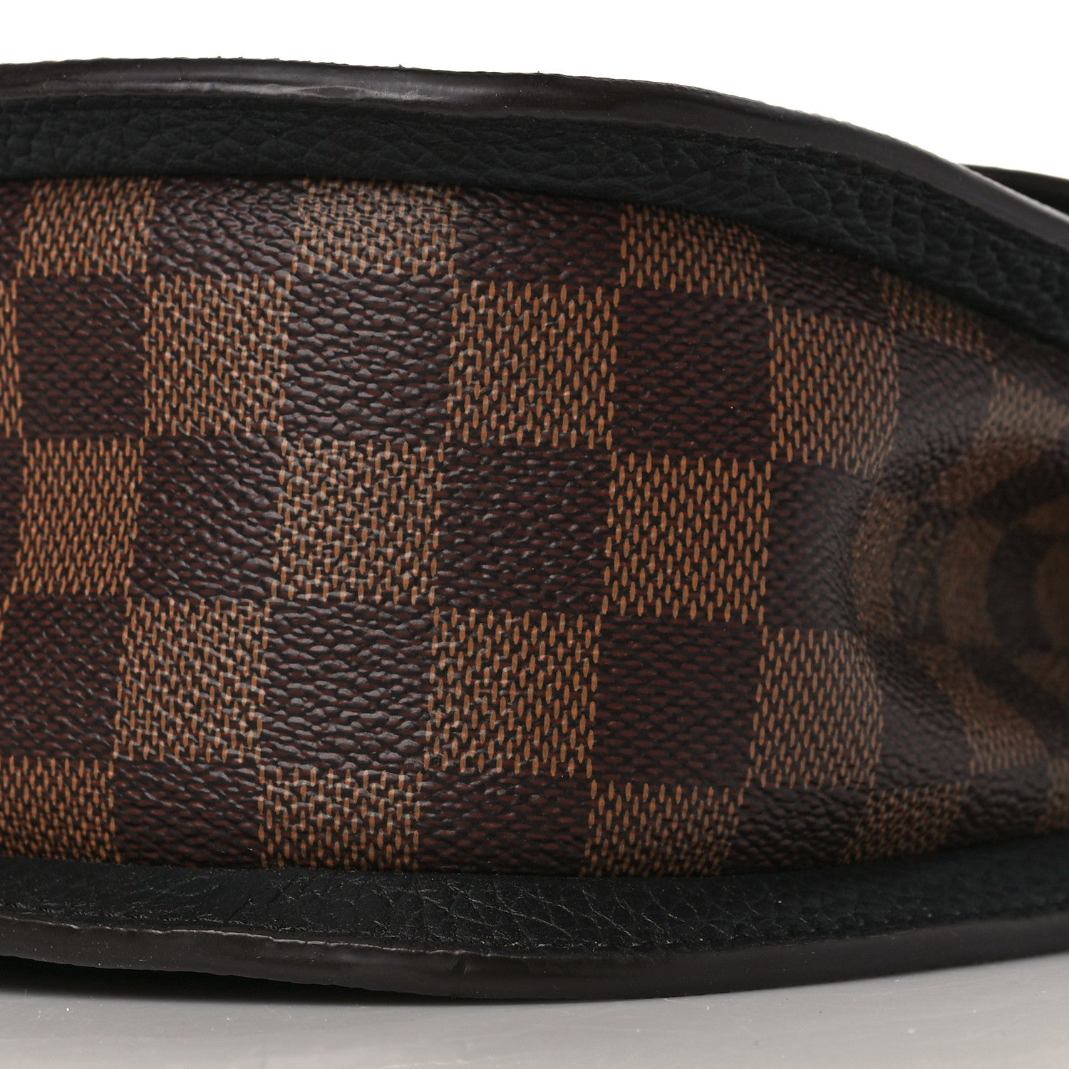 Louis Vuitton Damier Ebene Cuir Taurillon Wight Black 8 of 8