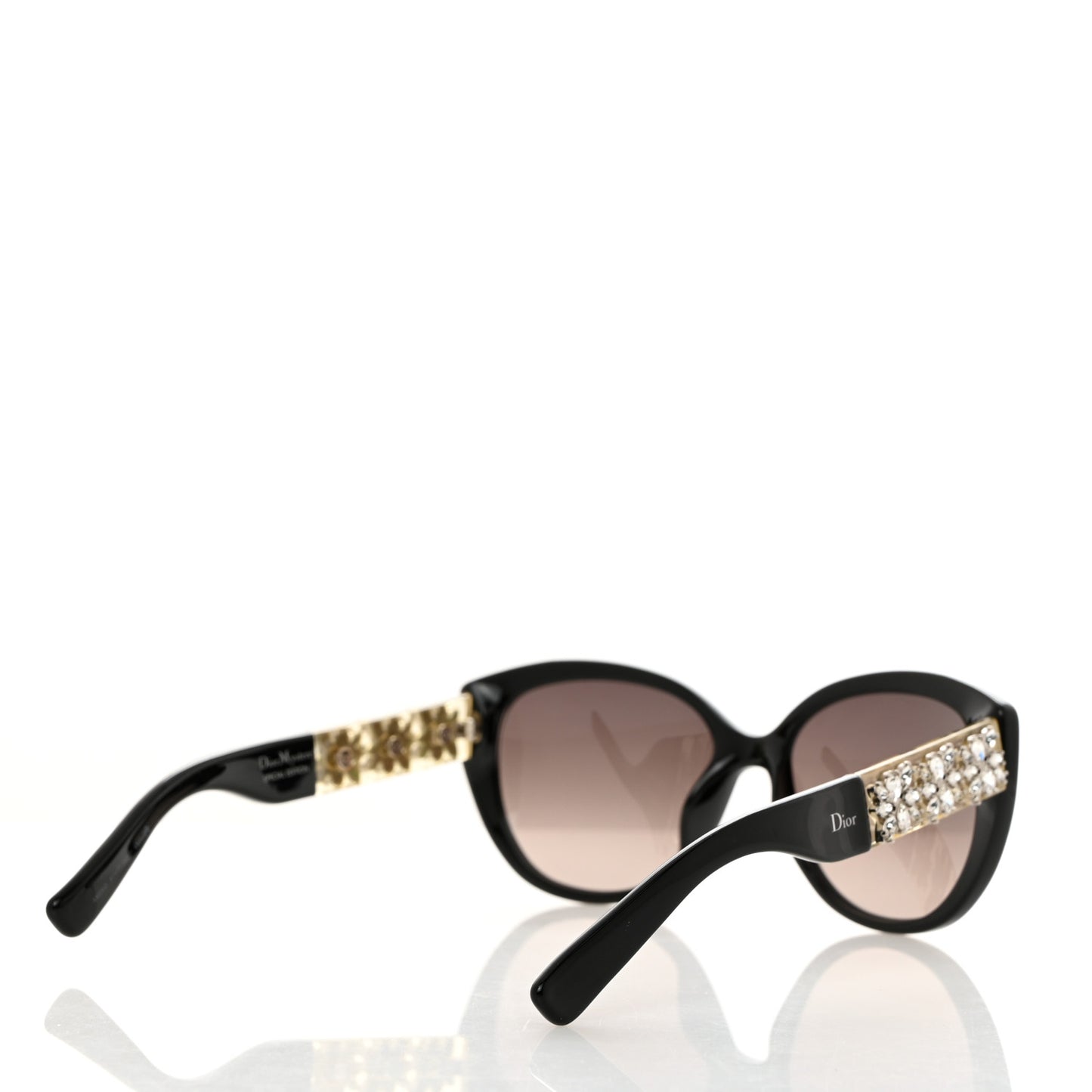 Crystal Mystere Sunglasses Black
