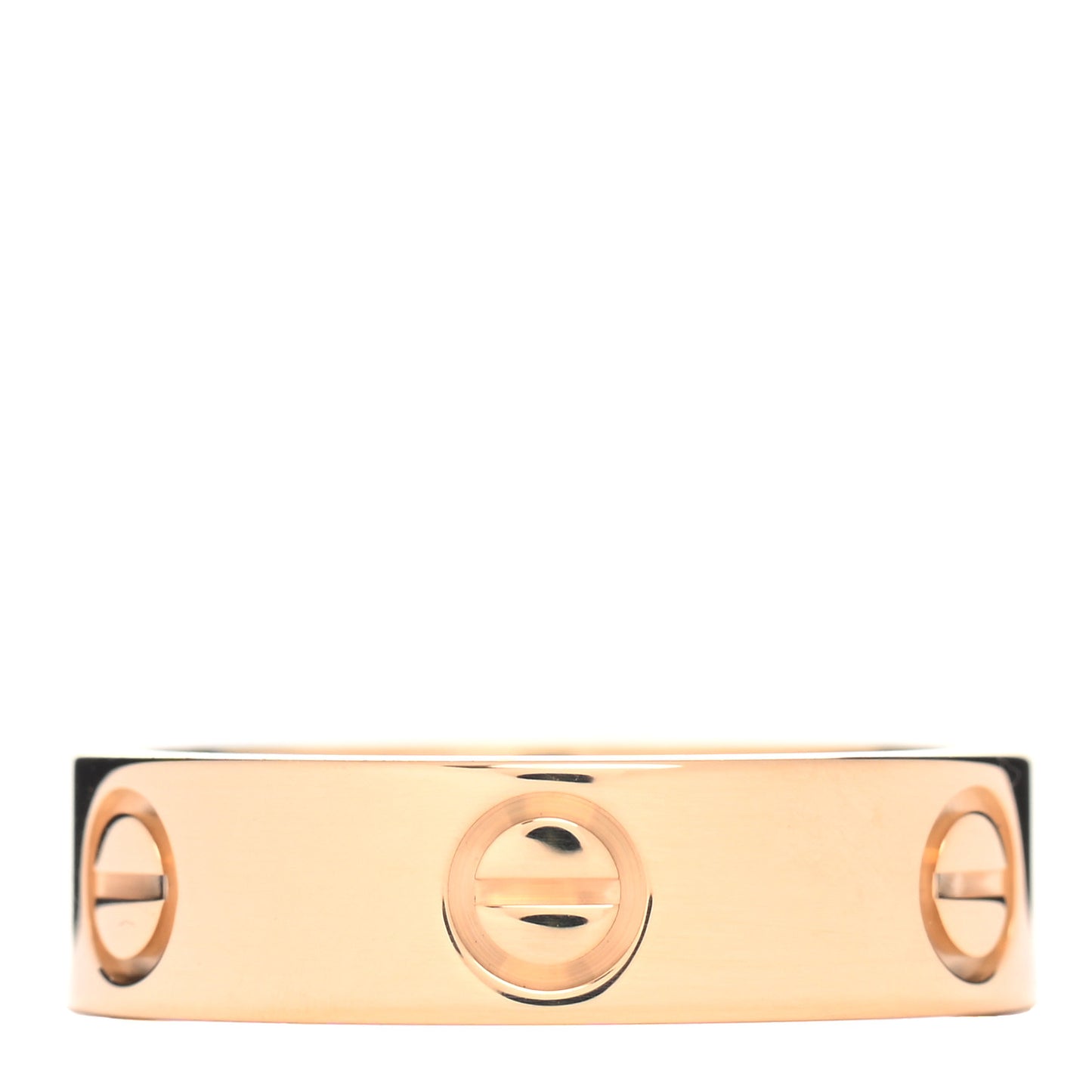 18K Yellow Gold 5.5mm LOVE Ring 55 7.25