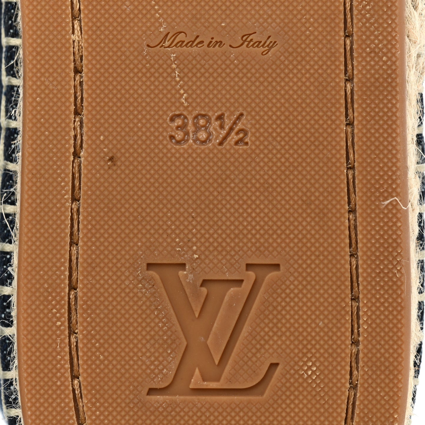 Denim Croisiere Espadrille 38.5 Marine