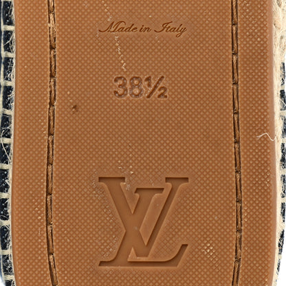 Louis Vuitton Denim Croisiere Espadrille 38.5 Marine 7 of 10