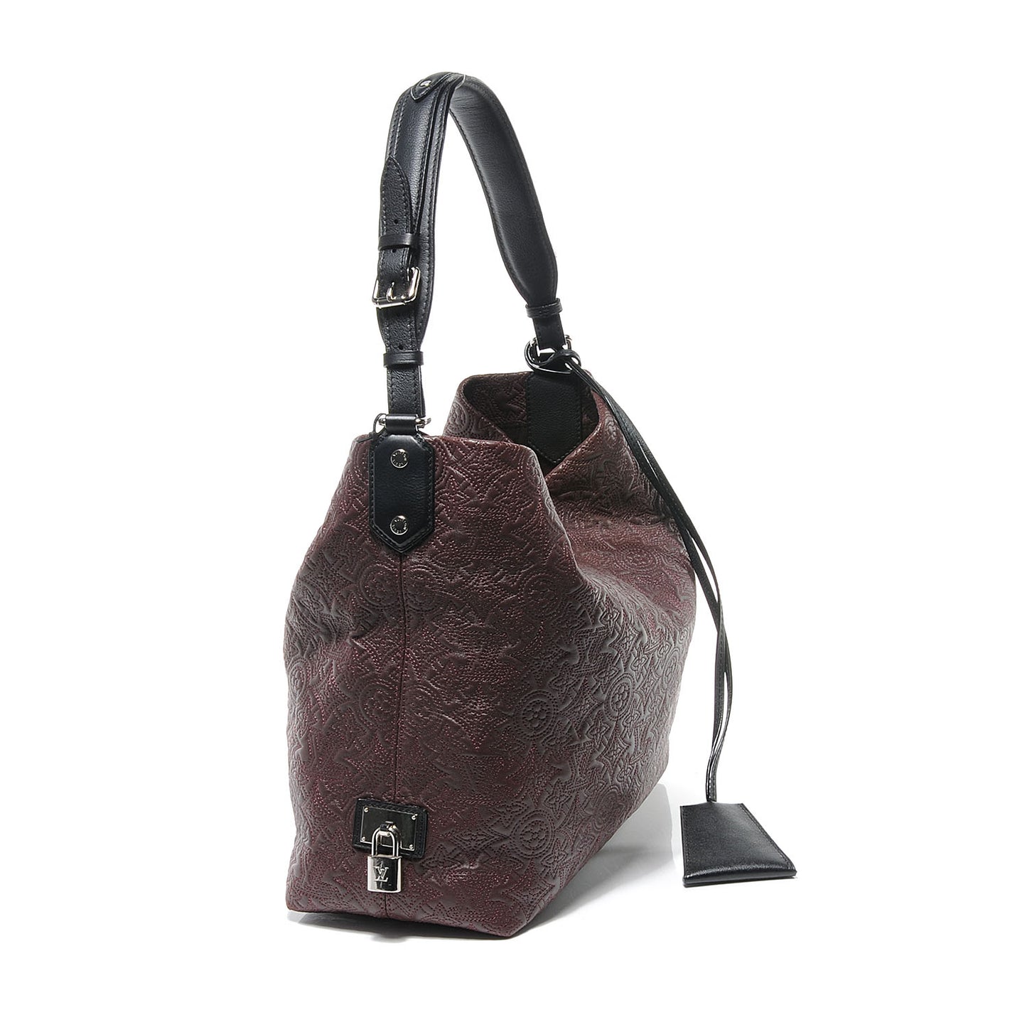Monogram Lambskin Antheia Hobo PM Chocolat