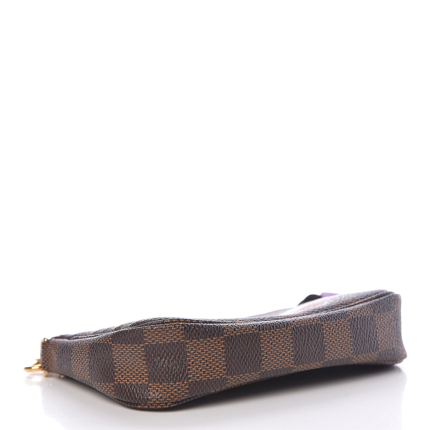 Damier Ebene Illustre Mini Pochette Accessories Violet