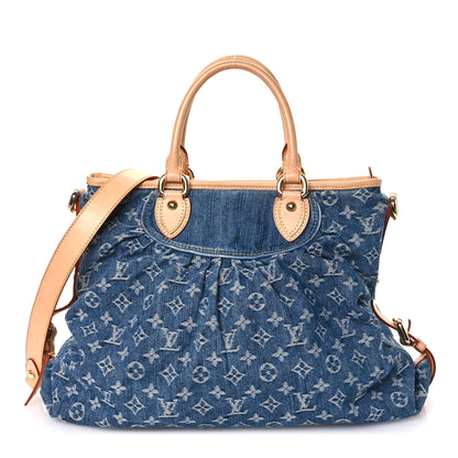 Louis Vuitton Denim Neo Cabby GM Blue 1 of 11