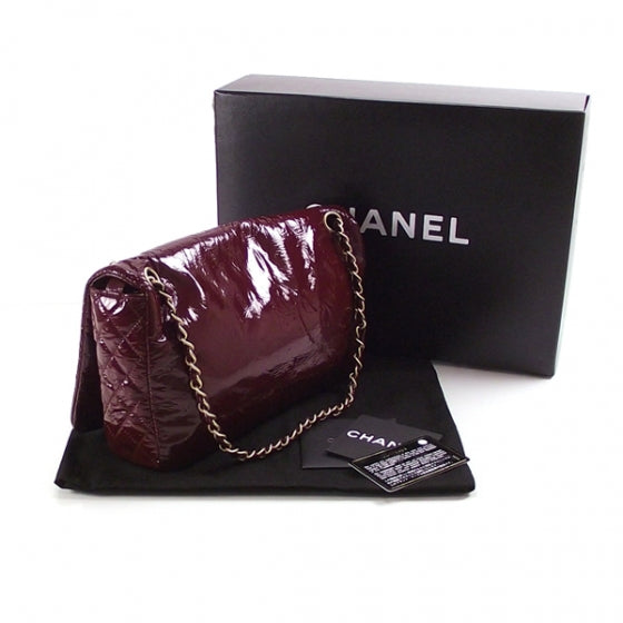 Patent Classic Flap Bordeaux Burgundy