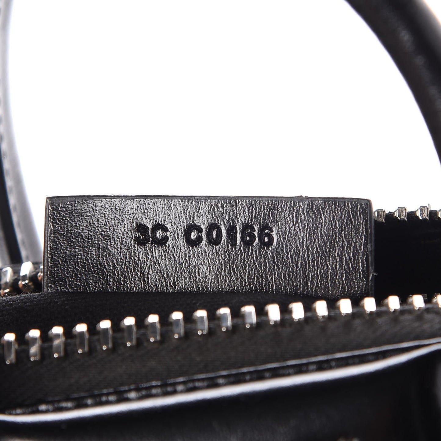 Shiny Lord Calfskin Mini Antigona Black