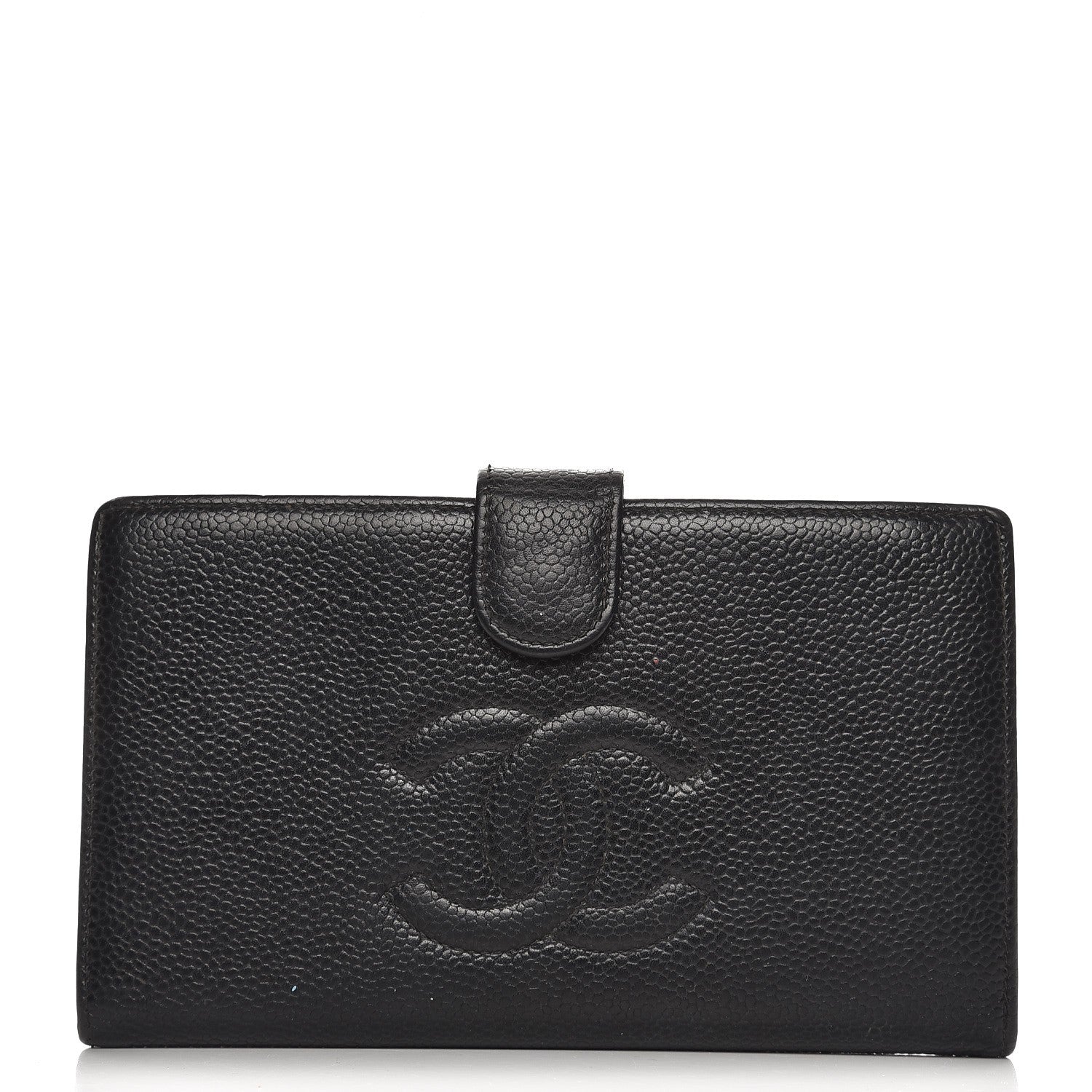 Chanel Caviar Timeless CC French Wallet Black 1 of 20