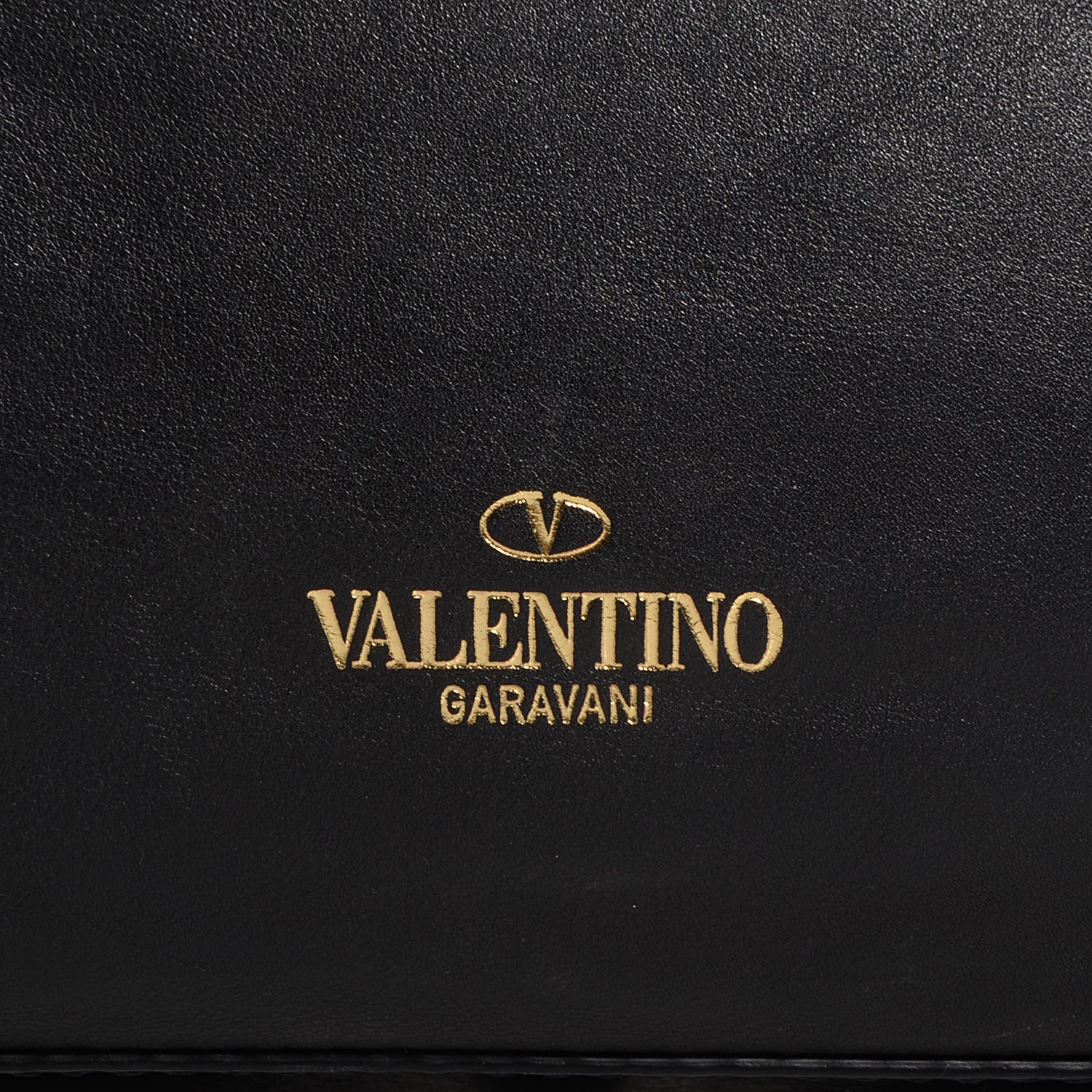 Valentino Garavani Vitello Rockstud Dome Satchel Black 6 of 11
