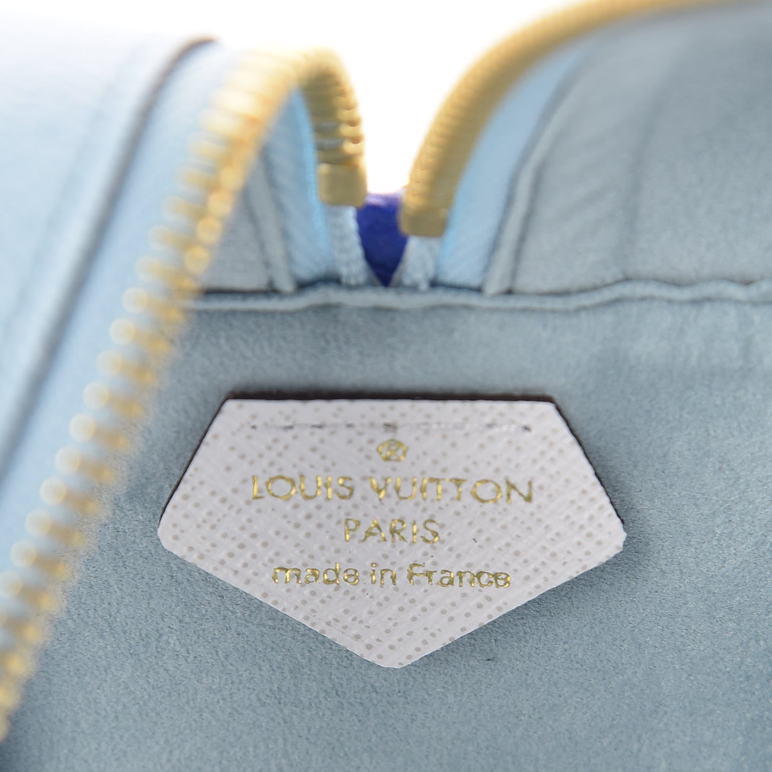 Louis Vuitton Monogram Giant Portofino Beach Pouch Blue 6 of 9