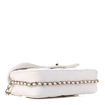 Chanel Lambskin Quilted Small My Precious Flap White 4 of 9