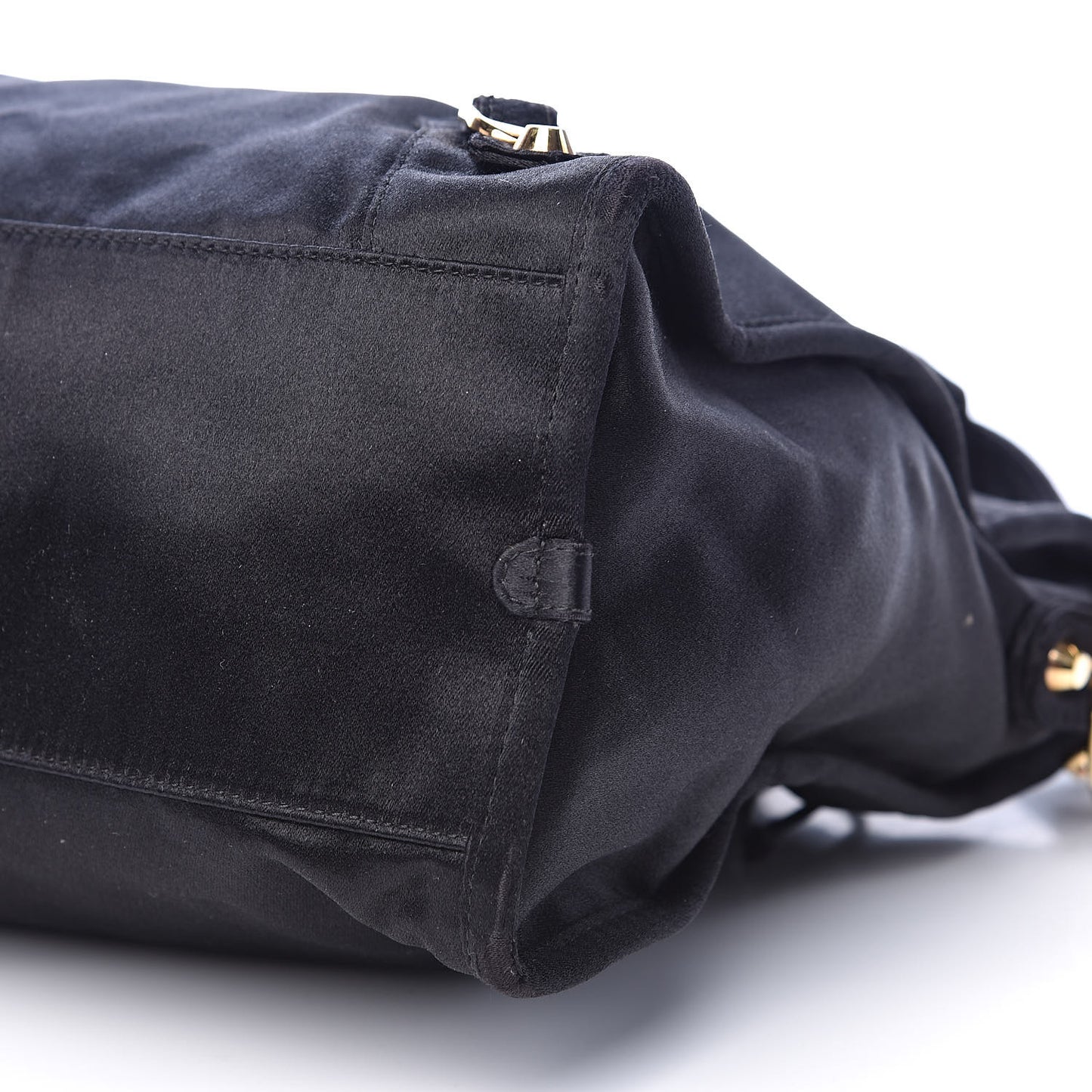 Satin Classic Gold Hardware City Black