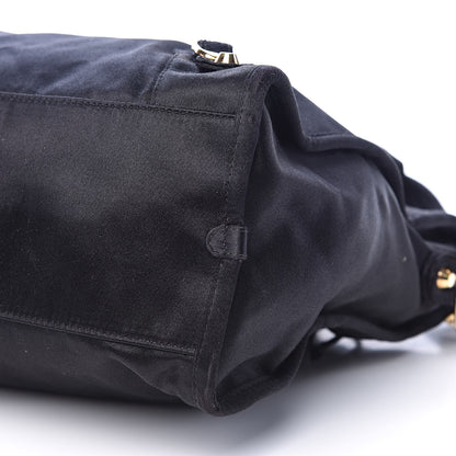 Balenciaga Satin Classic Gold Hardware City Black 9 of 12