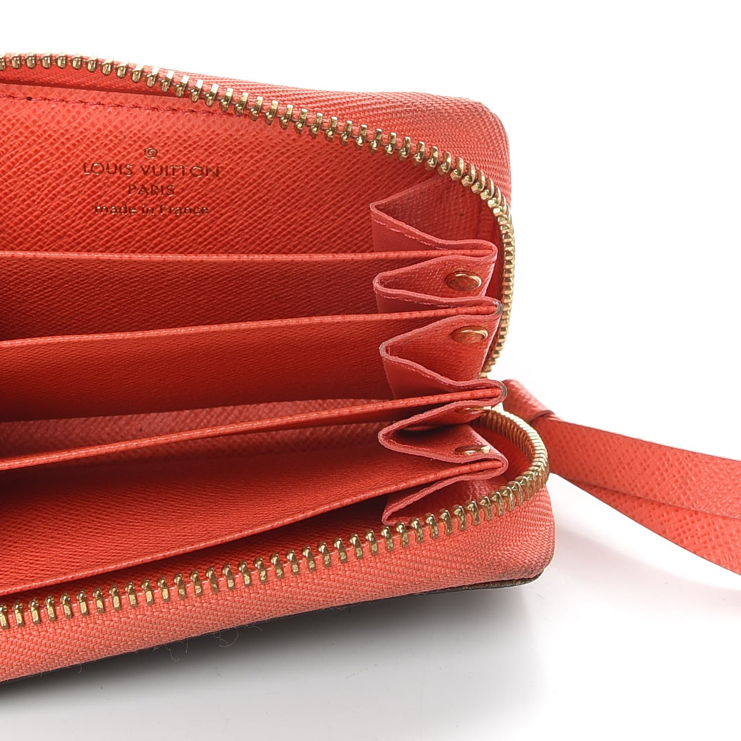 Louis Vuitton Monogram Zippy Multicartes Corail 5 of 6