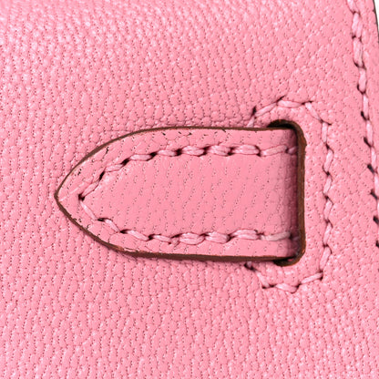 Hermes Chevre Mysore Mini Kelly Sellier 20 Rose Confetti 18 of 29