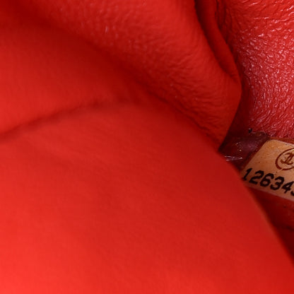 Chanel Lambskin Quilted XL Maxi Single Flap Red 7 of 16