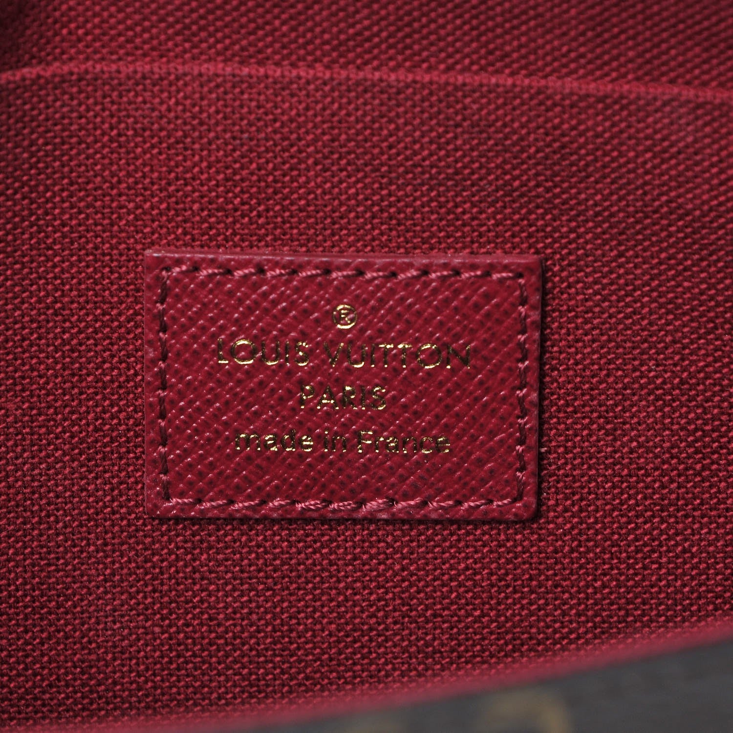 Louis Vuitton Monogram Pochette Felicie Chain Wallet Fuchsia 6 of 8