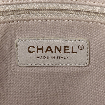 Chanel Lurex Boucle Small Deauville Tote White 8 of 11