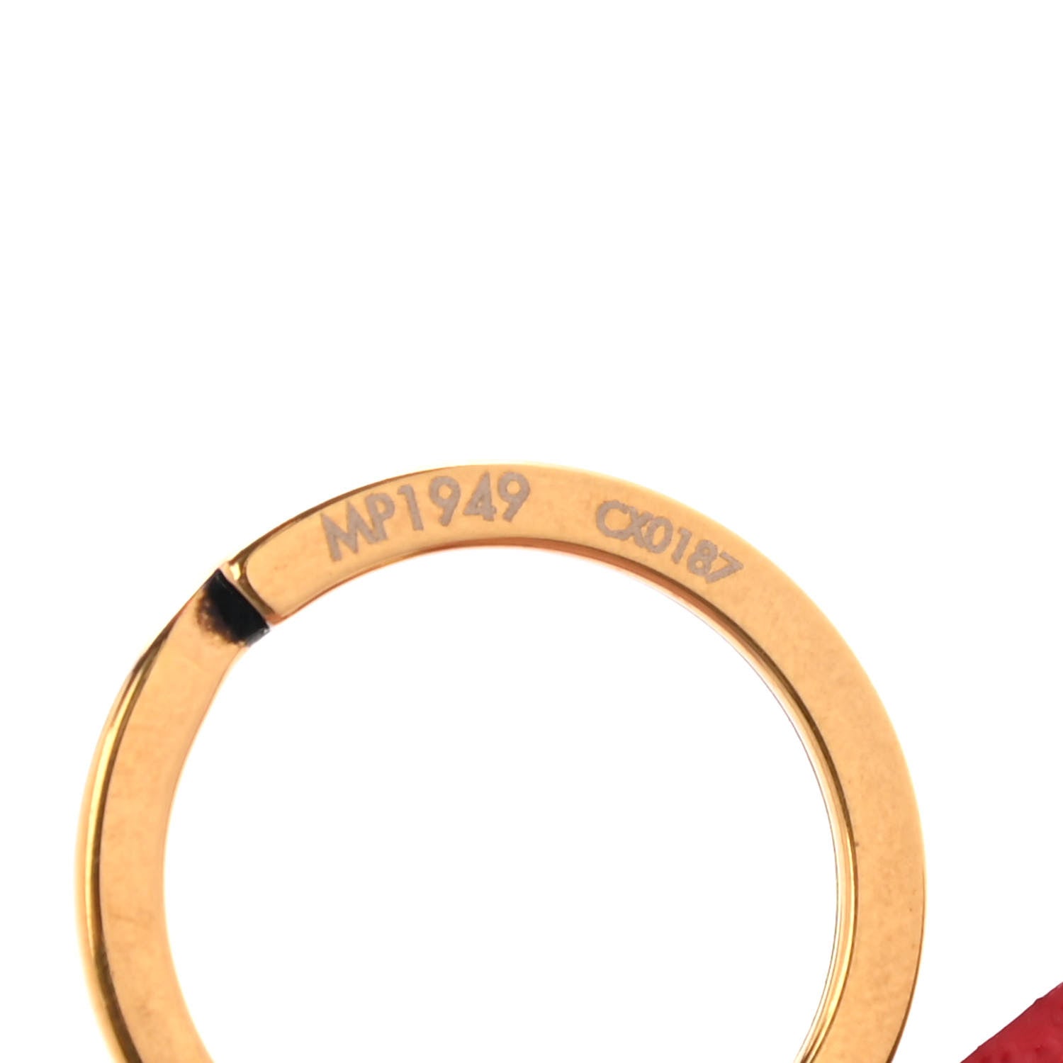 Louis Vuitton Monogram Illustre Kabuki Bag Charm Key Ring 5 of 5