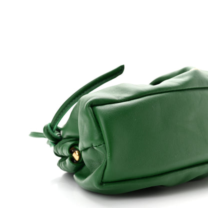 Mansur Gavriel Lambskin Mini Cloud Clutch Green 8 of 9