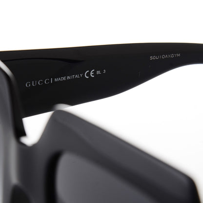 Gucci Acetate Square Frame Sunglasses GG0053S Black 6 of 8