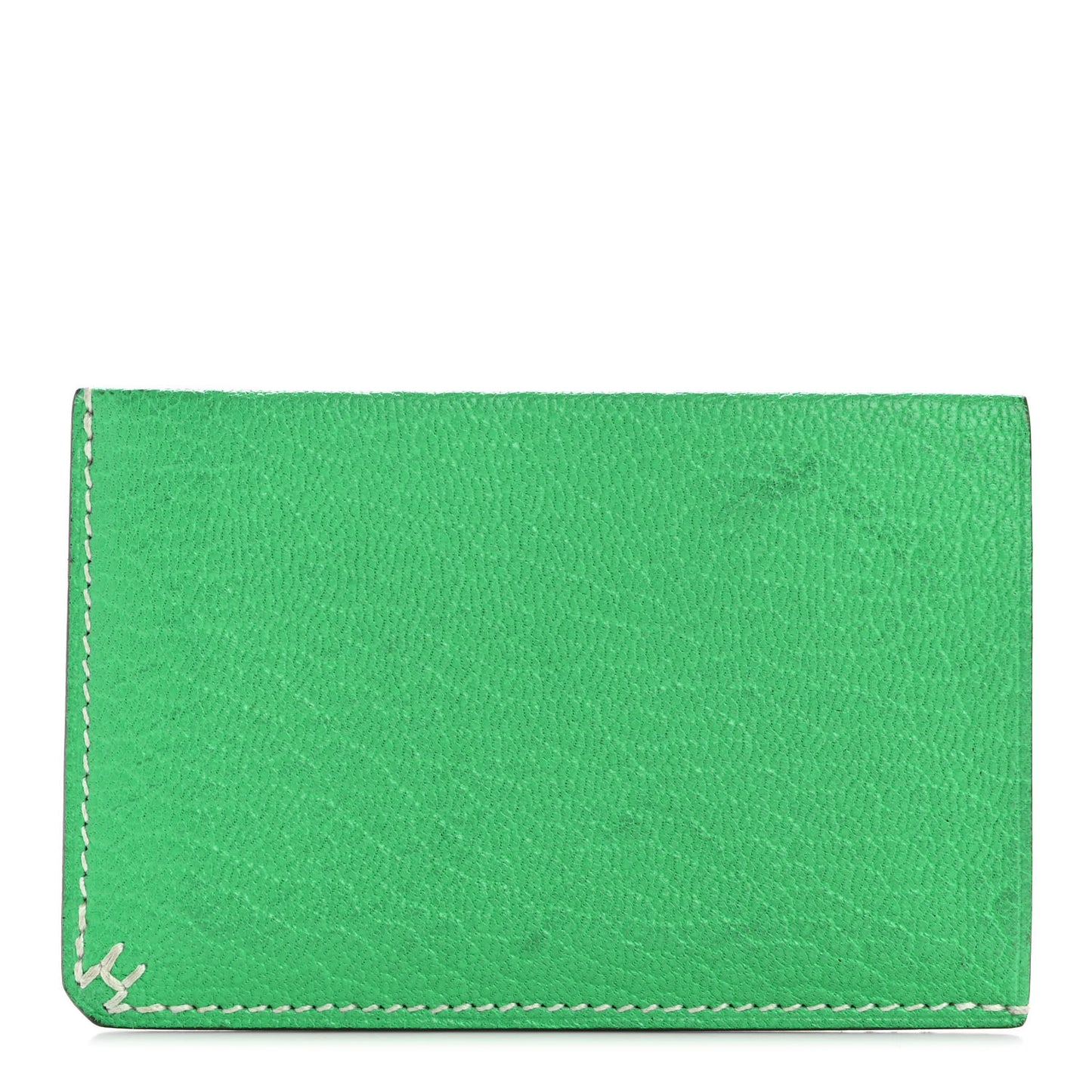 Chevre Mysore Sellier Card Holder Vert Comics Vert Fizz