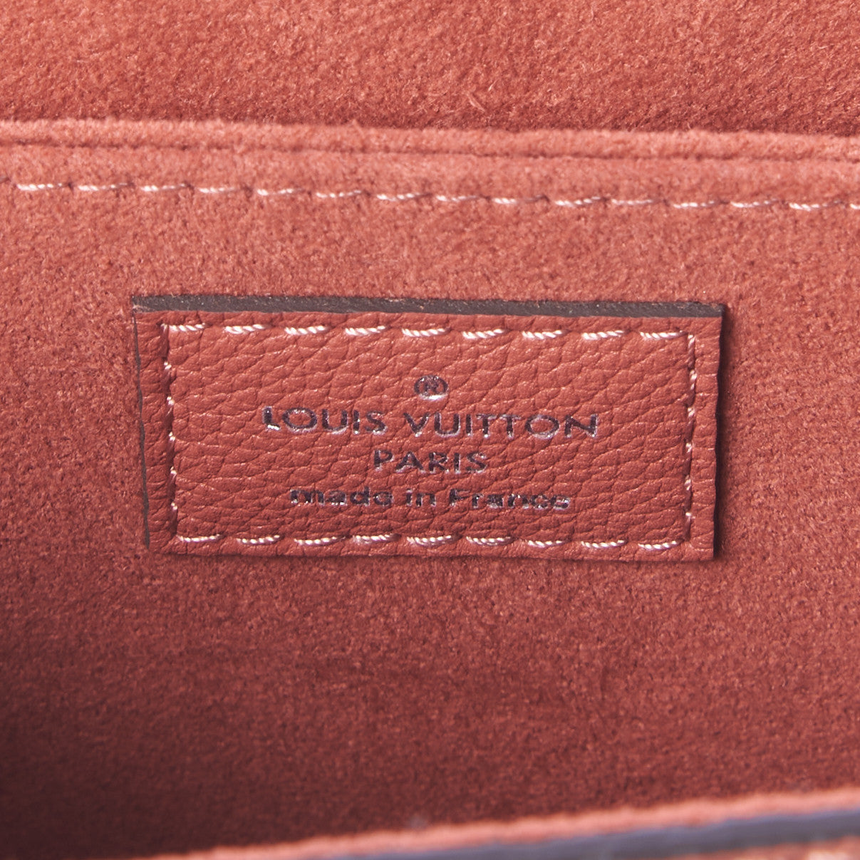 Soft Calfskin My Lockme Top Handle Vieux Rose Sesame Creme