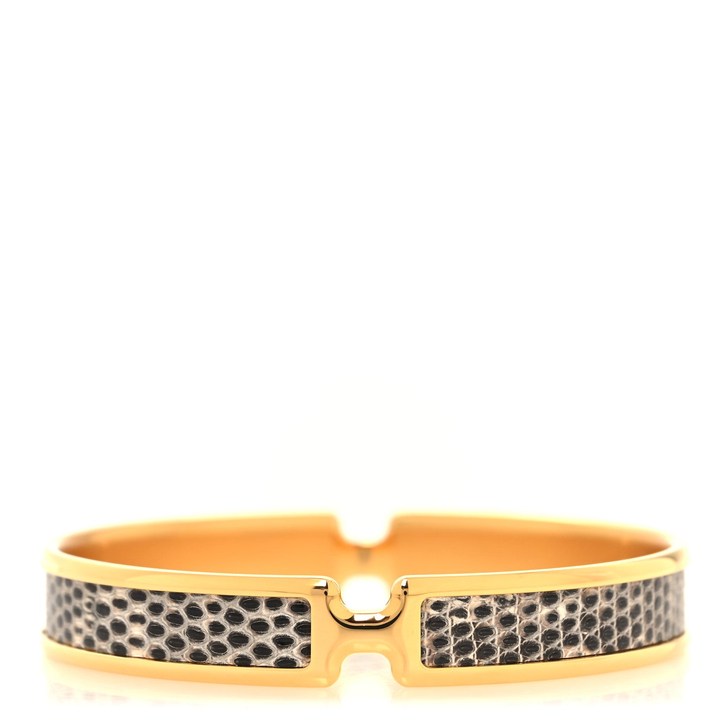 Hermes Lizard Olympe Bracelet T2 Ombre 4 of 6