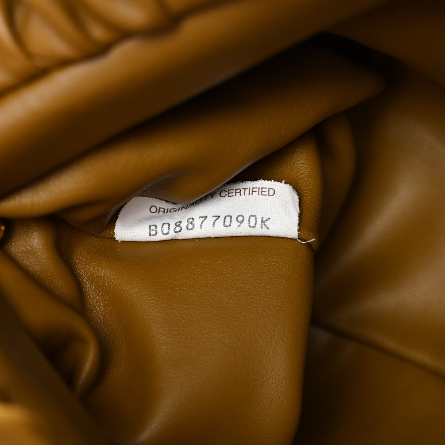 Bottega Veneta Calfskin The Pouch Chain Teak 6 of 10