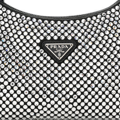 Prada Satin Crystal Mini Re-Edition 2000 Bag Cristal 8 of 11