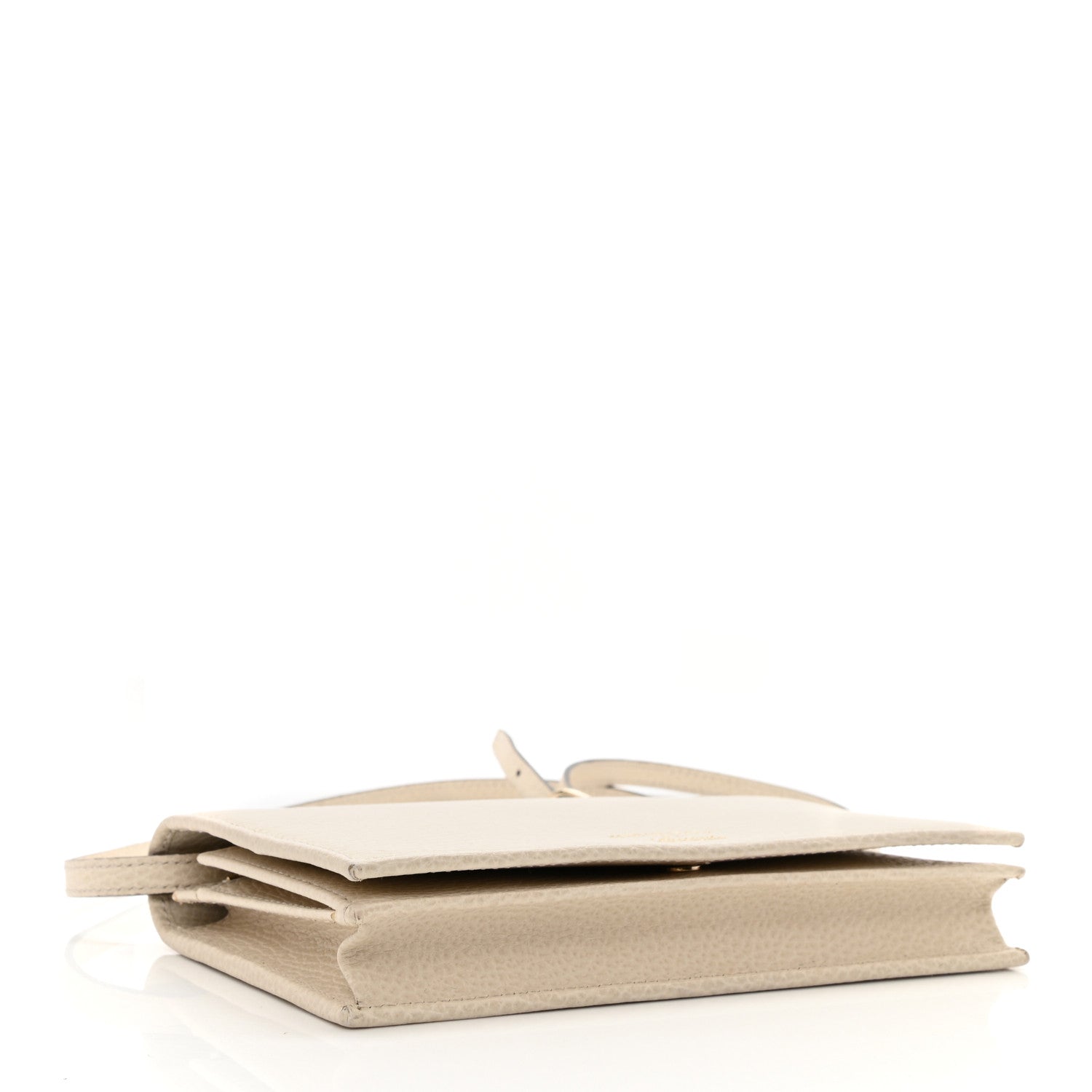 Gucci Dollar Calfskin Mini Swing Wallet Bag Mystic White 6 of 10