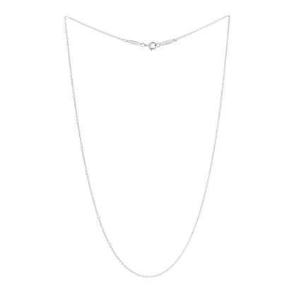 Tiffany Platinum Elsa Peretti Chain Necklace 16" 3 of 7