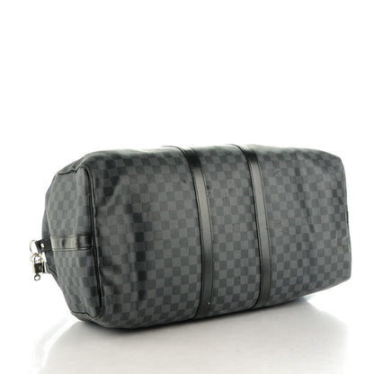Louis Vuitton Damier Graphite Keepall Bandouliere 55 4 of 10