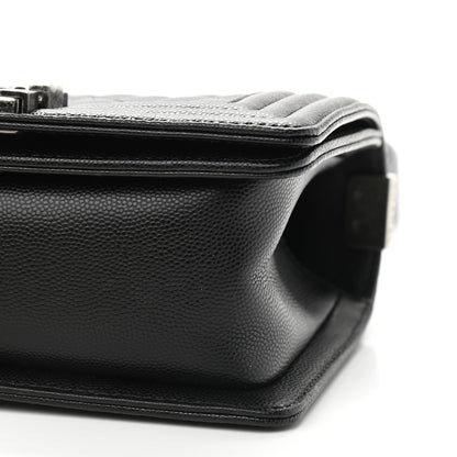 Chanel Caviar Quilted Small Boy Flap Black 9 of 9