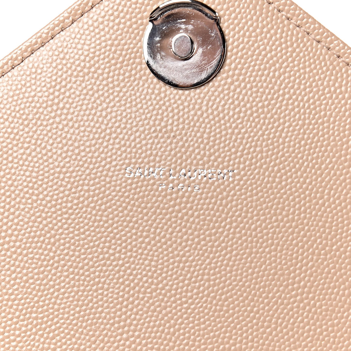 Grain De Poudre Large Tri-Quilt Monogram Satchel Dark Beige