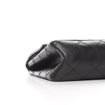 Chanel Aged Calfskin Quilted 2.55 Reissue 226 Flap So Black 8 of 9