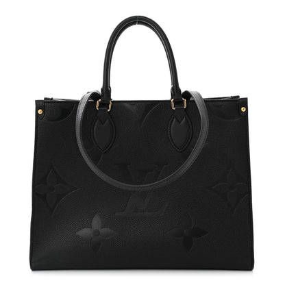Louis Vuitton Empreinte Monogram Giant OnTheGo MM Black 1 of 9