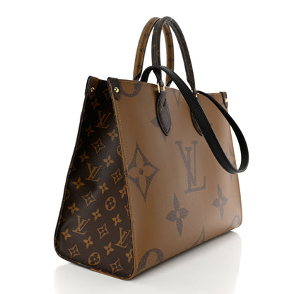 Louis Vuitton Reverse Monogram Giant Onthego MM 3 of 9