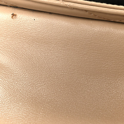 Saint Laurent Calfskin Y Quilted Monogram Small Loulou Chain Satchel Dark Beige 12 of 12