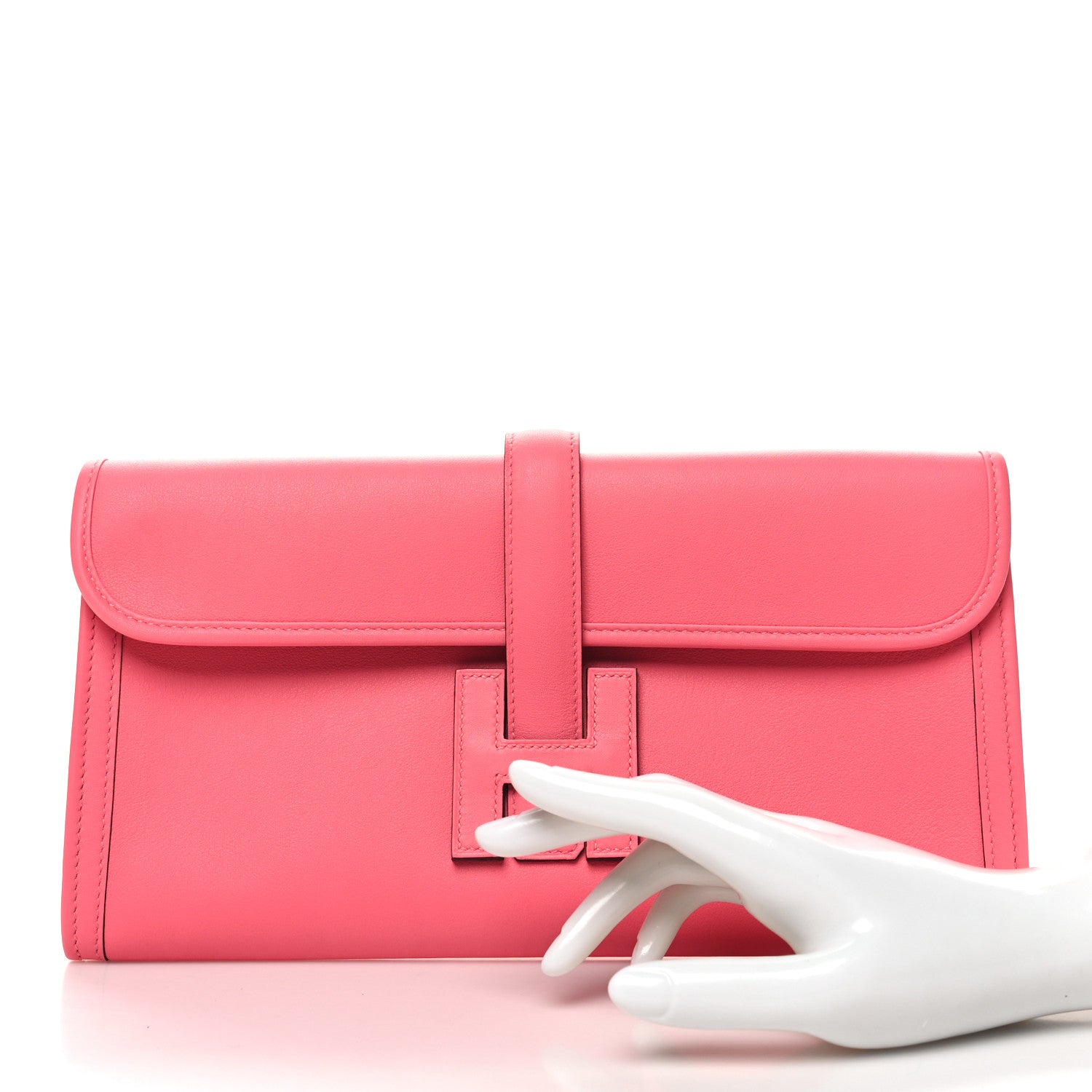 Hermes Swift Jige Elan 29 Clutch Rose Azalee 2 of 10