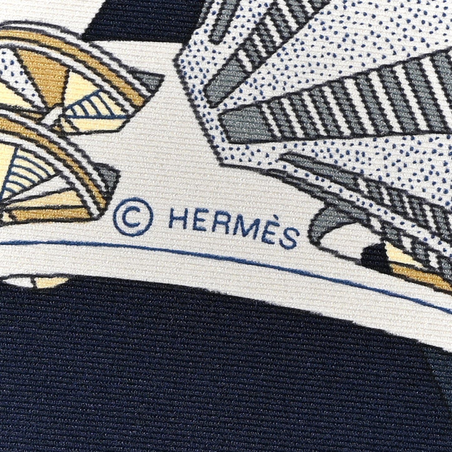 Silk Carres En Studio Scarf 70 Bleu Nuit White Vert