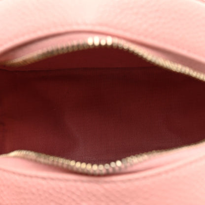 Chanel Caviar Quilted Round Filigree Crossbody Pink 5 of 10
