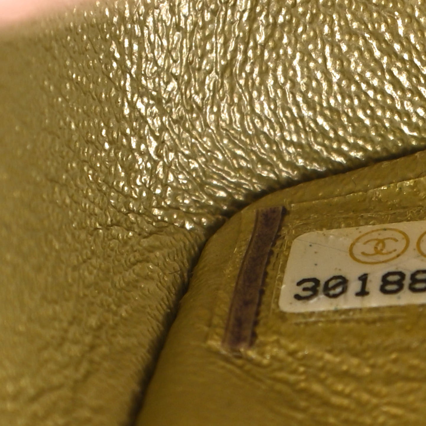 Metallic Goatskin Quilted Mini 2.55 Reissue Flap Multicolor