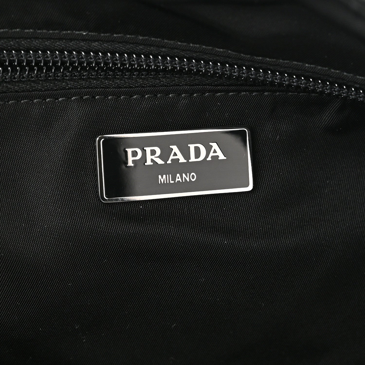 Prada Tessuto Nylon Montagna Belt Bag Black 6 of 10