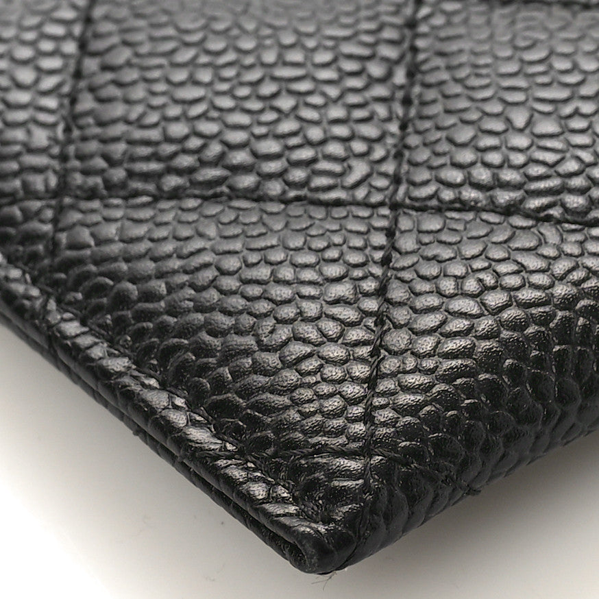 Chanel Caviar Quilted Card Holder Black 8 of 10