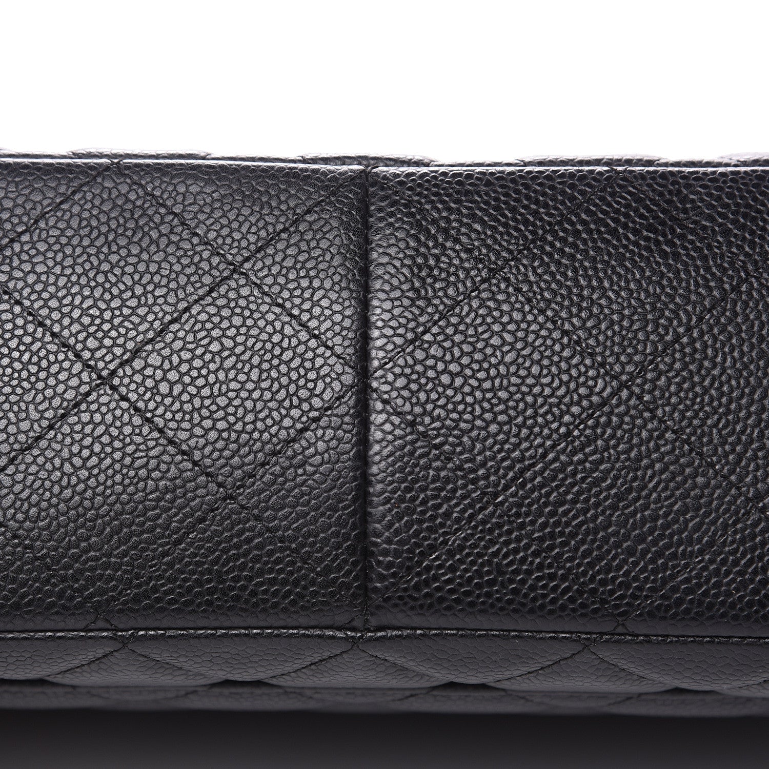 Chanel Caviar Quilted Jumbo Single Flap Black 10 of 11