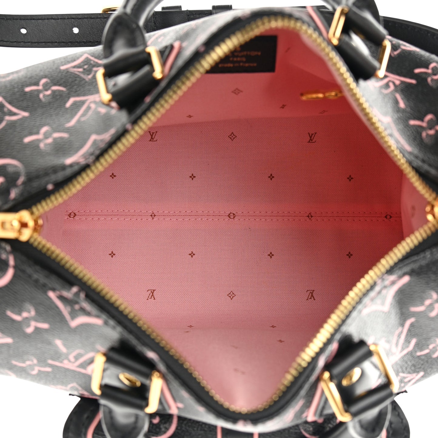 Monogram Fall for You Speedy Bandouliere 25 Black