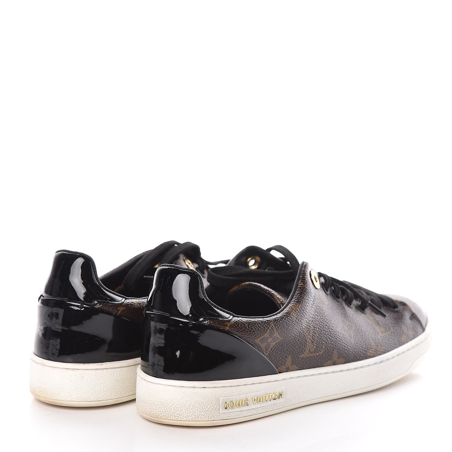 Patent Monogram Frontrow Sneakers 38