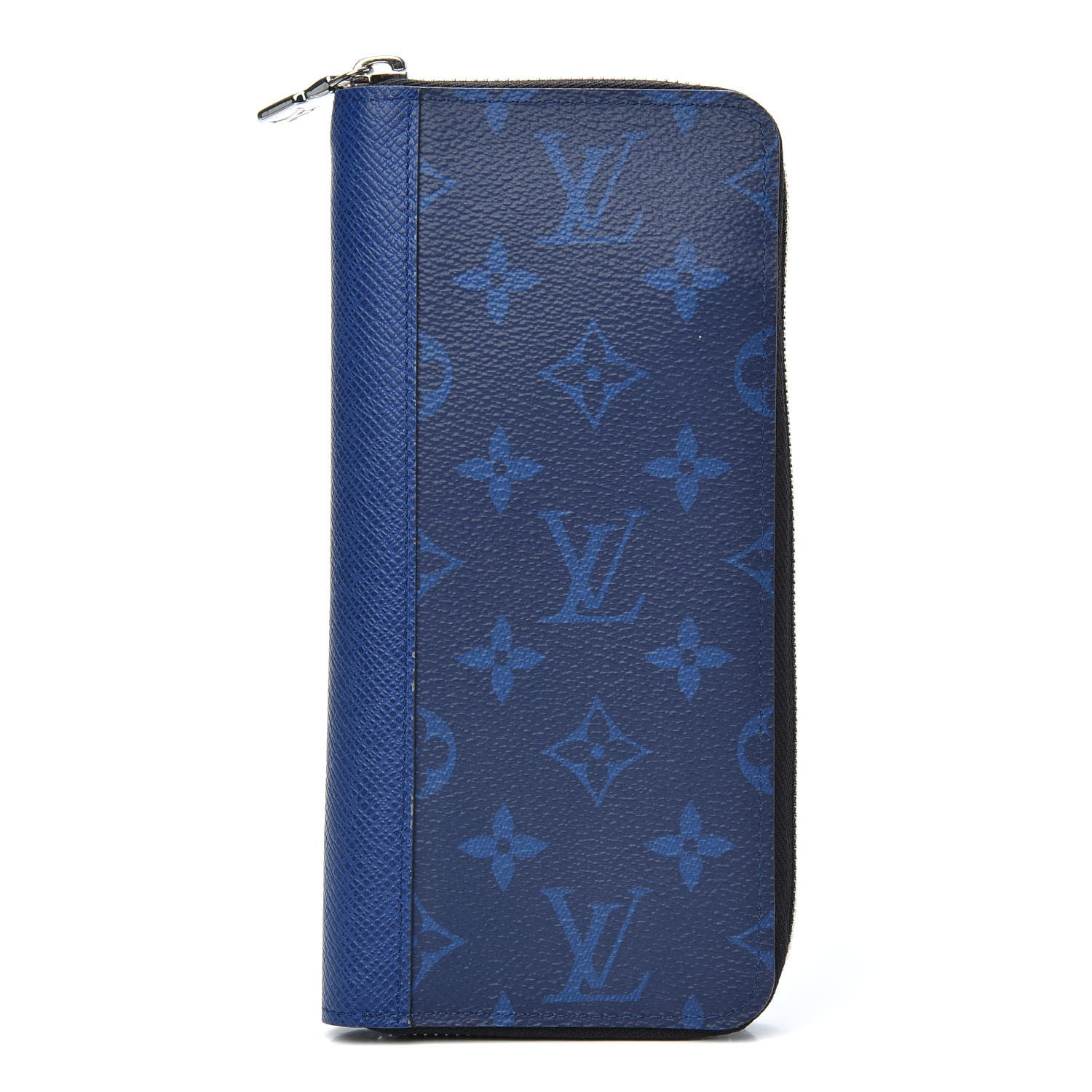 Louis Vuitton Taigarama Vertical Zippy Wallet Cobalt 1 of 7